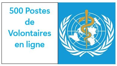 L&rsquo;OMS recherche 500 Volontaires en ligne